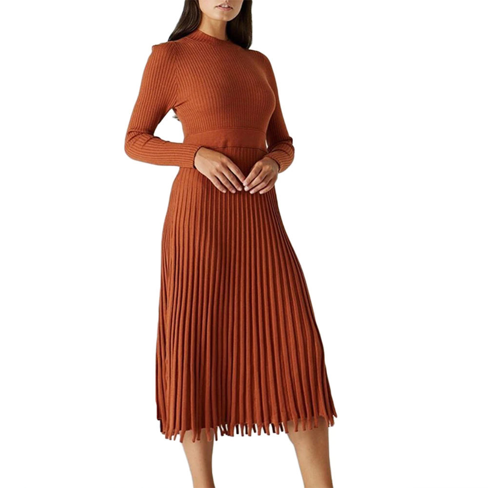 TANYA Elegant Knitted Dress - Veloristore