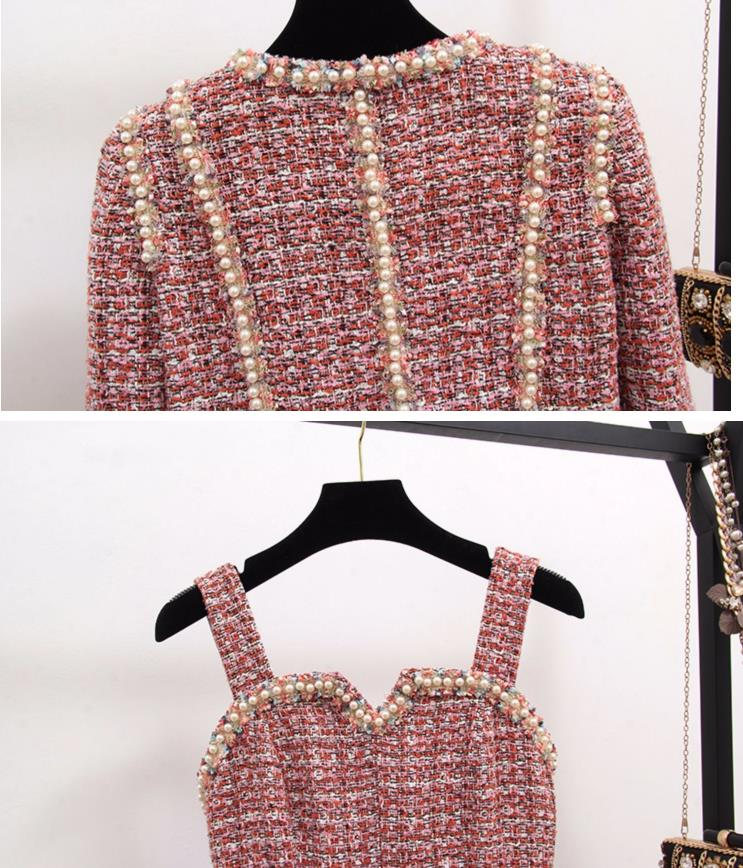 ARLI Tweed Short Jacket & Dress - Veloristore
