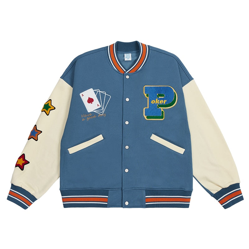 INFLATION Vintage Baseball Lucky Jacket Unisex – Veloristore