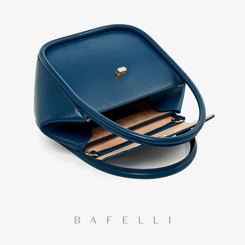 BAFELLI Genuine Leather Bento Bag NEW