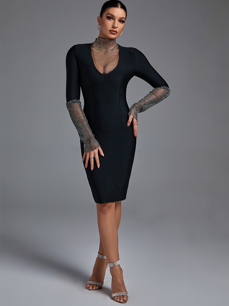 ALEXANDRA Bandage Dress - Veloristore