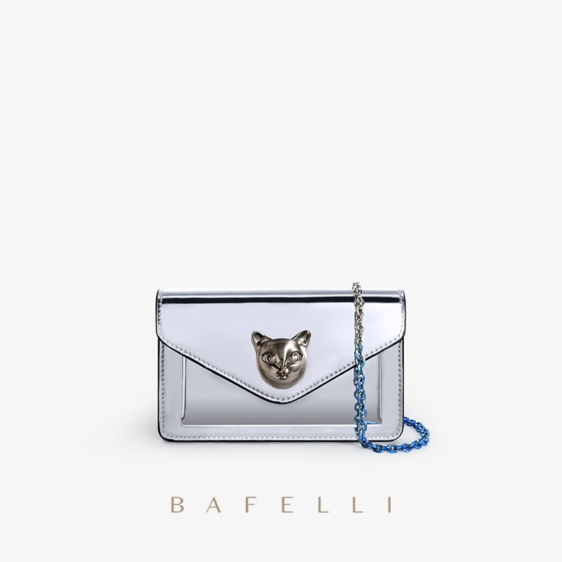 BAFELLI Mini Silver Bag